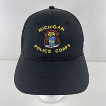 Michigan Police Corps Black Snapback Adjustable Hat - $18.99