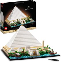 LEGO 21058 Architecture Great Pyramid of Giza, Model to Build for Adults, Decora - £416.27 GBP