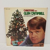 Christmas with Glen Campbell - SL-6699 Capitol Stereo 12&quot; LP Record Holidays - £5.09 GBP