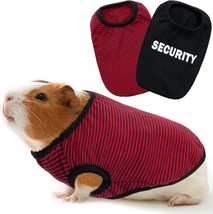  Pig Clothes 2 Pack Cute Small Animal Vest Clothes for Rat Rabbit Chinchil - £19.53 GBP