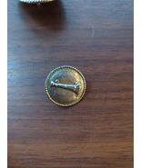 Assistant Chief Fire Department Fireman Firefighter 3 Horn Bugle Hat Bad... - $19.80