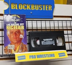 Vintage Wrestling Rik Flair Wcw Nwo Wwf Vhs Vcr Video Tape - £8.75 GBP