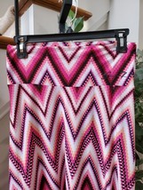Seven7 Women&#39;s Pink Polyester A-Line Pull On Comfort Waist Long Maxi Ski... - $28.00