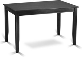 East West Furniture But-Blk-T Buckland Rectangle Counter Height Table For, Black - $243.96