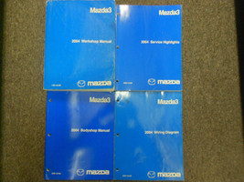 2004 Mazda 3 MAZDA3 Three Service Repair Shop Manual Factory Oem 4 Volume Set 04 - £304.06 GBP
