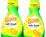 (2 Bottles) Gain Fresh Splash Soft Fresh Fabric Softener 48 Loads 41 fl oz - £28.56 GBP