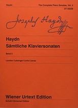 Haydn: Complete Piano Sonatas - Volume 3 [Sheet Music] Franz Joseph Haydn - £24.92 GBP