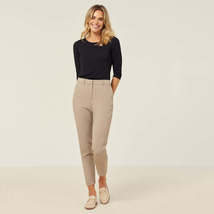 NNT Womens Crepe Stretch Lightweight  Classic High Waist Cropped Pant CAT3YC - $84.95