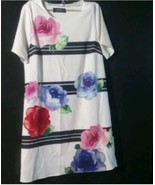 lulus dress small Stripe &amp; Floral Print - $15.84