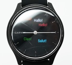 Garmin Vivomove Style Sports GPS Watch Black Graphite image 3