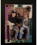 SNL 1992 Trading Card Star Pics Wayne’s World #28 Mike Meyers Dana Carve... - $14.98