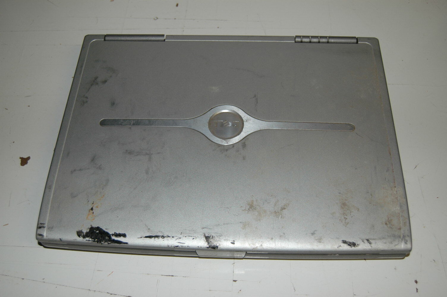 Dell Inspiron 8600 laptop (PP02X) for parts ONLY Dead Scrap Repair Gold ... - $26.99