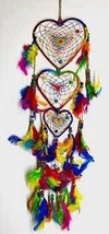 12&quot; Rainbow Heart dreamcatcher - £38.97 GBP