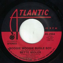Bette Midler 45 Boogie Woogie Bugle Boy / Delta Dawn A2  - £3.89 GBP