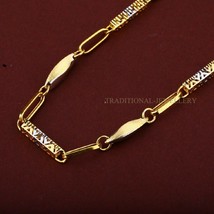 Unisex Italian Turkey chain 916% 22k Gold Chain Necklace Daily wear Jewelry 73 - £2,549.35 GBP+