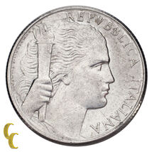 1950 Italien 5 Lire Münze Aluminium Etwa Unzirkuliert Zustand - €26,01 EUR