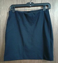 Women&#39;s Black Simply Vera Vera Wang Elastic Waist Mini Short Skirt Sz PS - $13.88