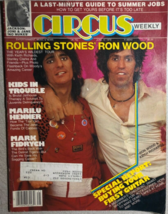 CIRCUS music magazine June 12, 1979 Ron Wood &amp; Keith Richards COMPLETE - £15.57 GBP