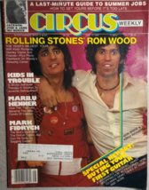 CIRCUS music magazine June 12, 1979 Ron Wood &amp; Keith Richards COMPLETE - £14.78 GBP