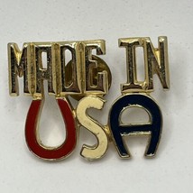 US Made In USA Military Patriotic Enamel Lapel Hat Pin Pinback - £4.70 GBP