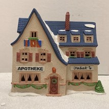 Dept 56 Apotek and Tabak Alpine Village Lighted Christmas Building - 1986 - £31.64 GBP