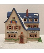 Dept 56 Apotek and Tabak Alpine Village Lighted Christmas Building - 1986 - £31.14 GBP