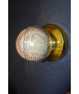 Baseball, signed, Steve Carlton &amp; Team with Cover &amp; Stand - $19.99