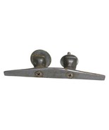 VINTAGE Heavy Duty 6.25” Metal Aluminum  Dock Cleats Anchors Boat ~ Pre-... - $9.46