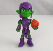 2010 Hasbro Marvel Spidey &amp; His Amazing Friends Green Goblin 4.5&quot; Action Figure - £8.47 GBP