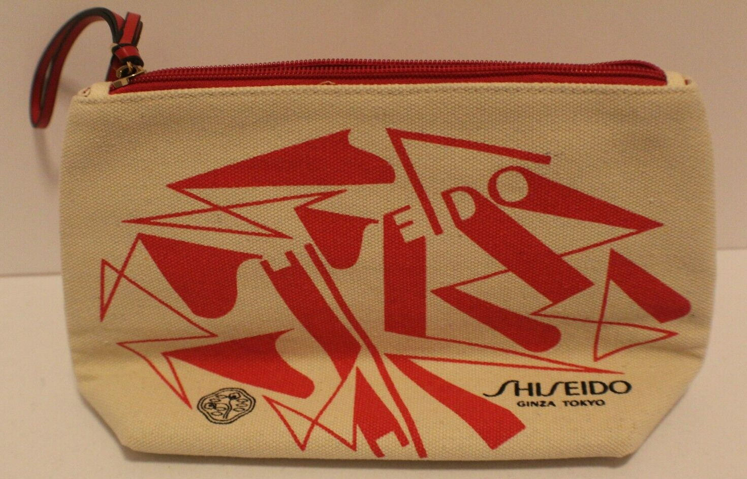 Shiseido Fabric Makeup Cosmetic Pouch - £11.86 GBP