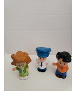 Fisher Price Little People Figures lil Movers School Bus Eddie Koby Sofie  - $279.84 MXN