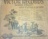 Victor Records Stampato Carta Borsa 78 RPM - $23.52