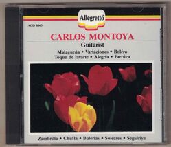 Carlos Montoya CD &quot;Guitarist&quot; BX2 - $9.52 CAD