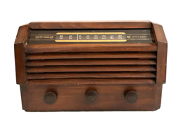 Vintage 1946 RCA Model 56X3 Wood Tube Radio For Parts or Repair, Good Co... - $49.49