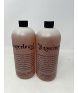 Philosophy The Gingerbread Man Shampoo Shower Gel &amp; Bubble Bath 32oz W/ ... - $101.85 CAD