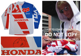 Chase Sexton Supercross Motocross signed Fox Honda Jersey COA proof,autographed. - £272.65 GBP