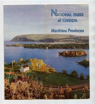 National Parks of Canada Booklet Maritime Provinces 1952 - £14.20 GBP
