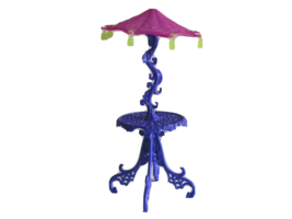 READ* Monster High Scaris City Of Frights Cafe Vendor Patio Table Umbrella Parts - £7.64 GBP