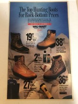 1992 Walmart Boots Vintage Print Ad Advertisement pa21 - $5.93