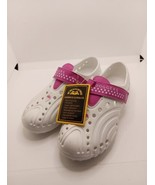 Womens Doggers Ultralite Beach Water Slip On Shoes White - Pink Size 5/6 - $18.99