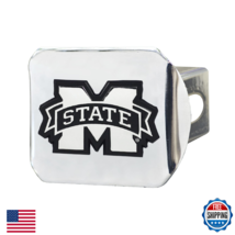 FANMATS Mississippi State Bulldogs Chrome Metal 3D Hitch Cover for 2" Hi... - $35.45