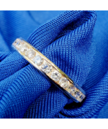 Earth mined Diamond Wedding Band VVS Eternity Anniversary Stacking Ring ... - €3.225,33 EUR
