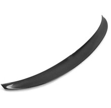 1Pc Black P Style Carbon Fiber Rear Trunk Spoiler Lip For BMW 4 F32 428i Coupe - $273.40