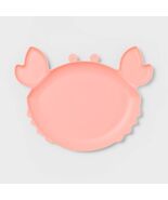 Sun Squad Figural Crab Serving Platter Pink 11.44&quot; - $19.04 CAD
