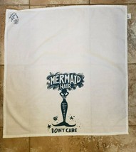 Kitchen Tea Dish Towel Mermaid Hair Don&#39;t Care Primitives By Kathy - $9.90
