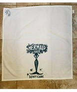 Kitchen Tea Dish Towel Mermaid Hair Don&#39;t Care Primitives By Kathy - £7.78 GBP