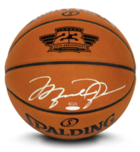 Michael Jordan Autographed Bulls 25th Anniversary Engraved Basketball UDA LE 23 - £7,190.60 GBP