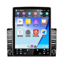 10&quot; Bluetooth WiFi Android Car Stereo HD Vertical Touch Screen Night Vision Cam - £81.21 GBP
