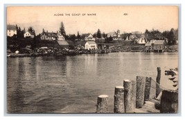 View Along the Coast Of  Maine ME Artvue Postcard Y3 - $3.91