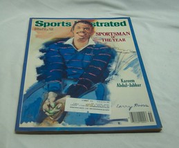 1985 Kareem Abdul Jabbar Los Angles Lakers Nba Sports Illustrated Magazine - £11.93 GBP
